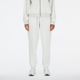 New Balance White Woman's Trackpant-WP41500