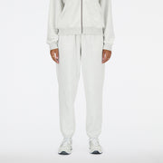 New Balance White Woman's Trackpant-WP41500