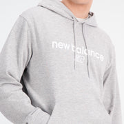 New Balance Grey Man's Hoodie-MT33526