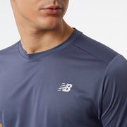 New Balance Grey Man's Tshirt-MT11205