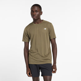 New Balance Green Man's Tshirt-MT11205