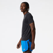 New Balance Black Man's Tshirt-MT21262