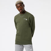 New Balance Green Man's Sweatshirt-MT03911