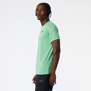 New Balance Green Man's Tshirt-MT11095