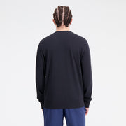 New Balance Black Man's Sweatshirt-MT33535
