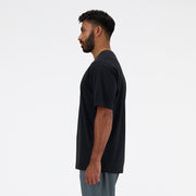 New Balance Black Man's Tshirt-MT41582