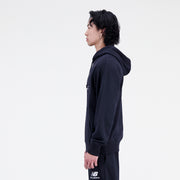 New Balance Black Man's Hoodie-MT31537