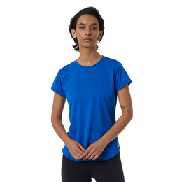 New Balance Blue Woman's Tshirt-WT11452