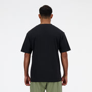 New Balance Black Man's Tshirt-MT41525