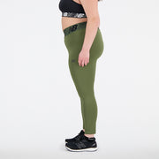 New Balance Olive Woman's Trackpant-WP21177