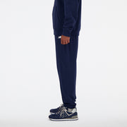 New Balance Navy Blue Man's Trackpant-MP41519