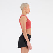 New Balance Orange Woman's Sports Bra-WB21110
