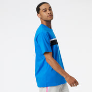 New Balance Blue Man's Tshirt-MT21524