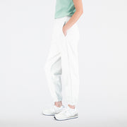 New Balance White Woman's Trackpant-WP31503
