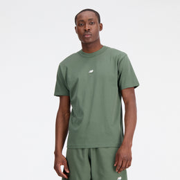 New Balance Olive Man's Tshirt-MT31504
