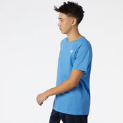 New Balance Blue Man's Tshirt-MT11070