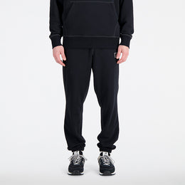New Balance Black Man's Trackpant-MP33509