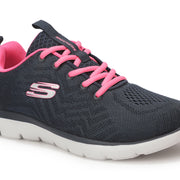 Skechers Summits Women Textured Round Toe Casual Sneakers