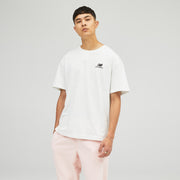 New Balance White Man's Tshirt-UT21503