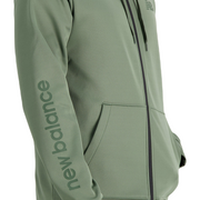 New Balance Olive Man's Hoodie-MJ23020
