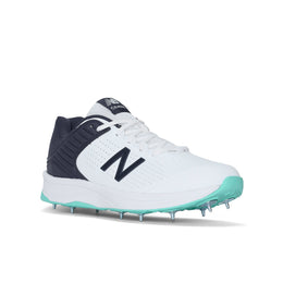 New balance Men's CK4030J4 White Cricket Shoes