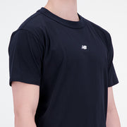 New Balance Black Man's Tshirt-MT31504