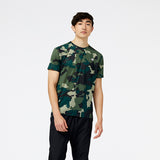 New Balance Green Man's Tshirt-MT23223