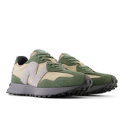 New Balance Men's 327 Deep Olive Green Sneakers