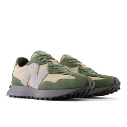 New Balance Men's 327 Deep Olive Green Sneakers