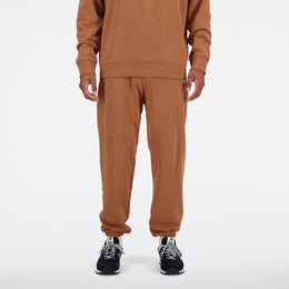 New Balance Brown Man's Trackpant-MP41519