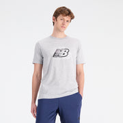 New Balance Grey Man's Tshirt-MT33537