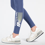 New Balance Blue Woman's Trackpant-WP23800