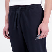 New Balance Black Man's Trackpant-MP31539