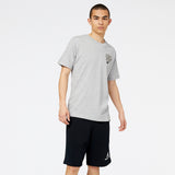 New Balance White Man's Tshirt-MT23908