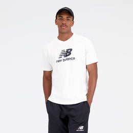 New Balance White Man's Tshirt-MT31541
