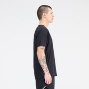New Balance Black Man's Tshirt-MT33281
