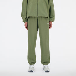 New Balance Olive Woman's Trackpant-WP41500