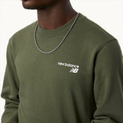 New Balance Green Man's Sweatshirt-MT03911