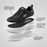 Skechers Bounder Men Textile Sneakers