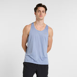 New Balance Grey Man's Vest-MT41220