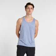 New Balance Grey Man's Vest-MT41220