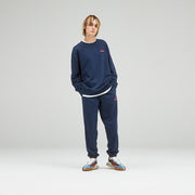New Balance Indigo Man's Sweatshirt-UT21501