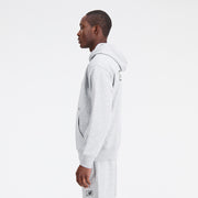 New Balance Grey Man's Hoodie-MT33540