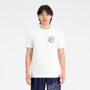 New Balance White Man's Tshirt-MT33538