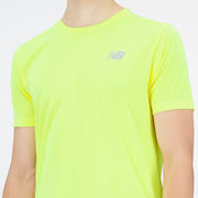 New Balance Yellow Man's Tshirt-MT21262