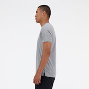 New Balance Grey Man's Tshirt-MT41222