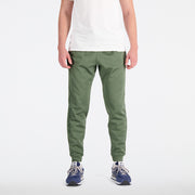 New Balance Olive Man's Trackpant-MP23022