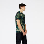 New Balance Green Man's Tshirt-MT23223