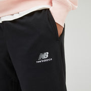 New Balance Black Man's Trackpant-UP21500