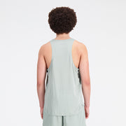 New Balance Grey Man's Vest-MT21276